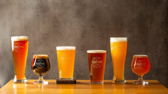 6種のクラフトビールが並ぶふるさと納税おすすめビール