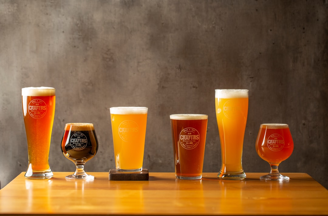 6種のクラフトビールが並ぶふるさと納税おすすめビール